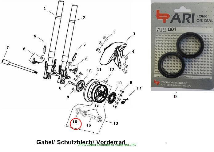 Shaft seal 25x42x7