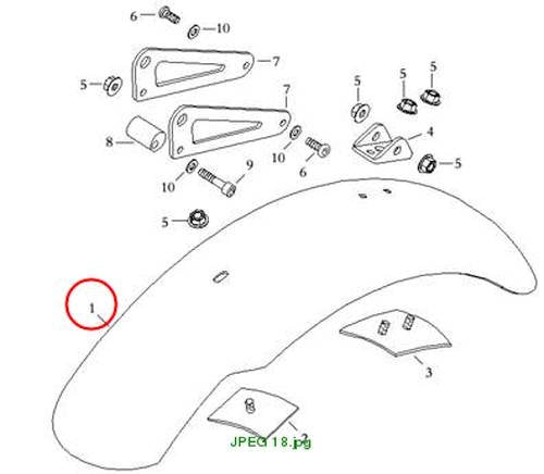 Rear Fender (Yellow)