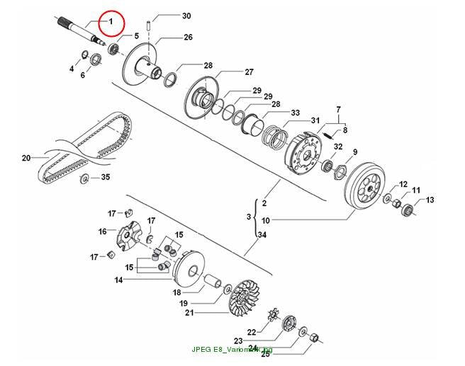 Transmission input shaft