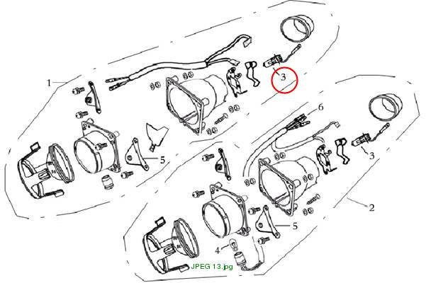 Bulb, Headlamp (55W/12V)