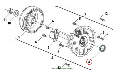 Oil seal (20x26x5)