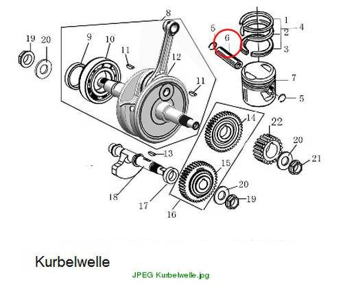 PIN PISTON