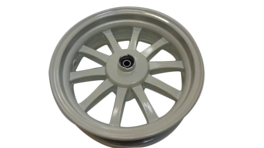 FRONT RIM COMP. 3.5x12 (REAR DISC) WHITE