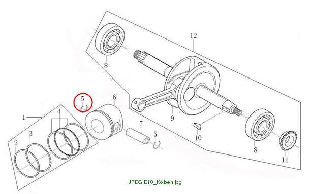 CHECK RING, PISTON PIN