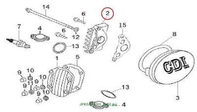 Right Cover, Cylinder Head