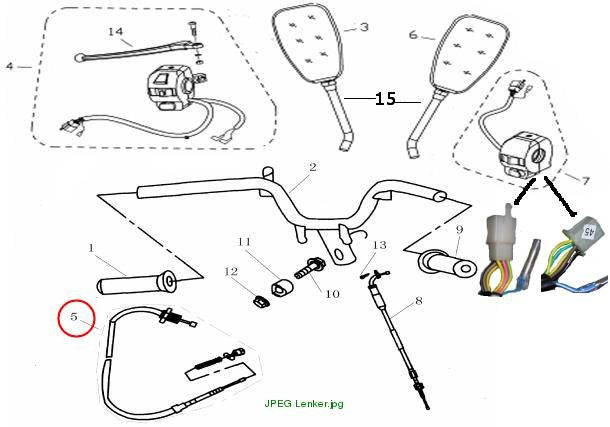 Rear Brake Cable