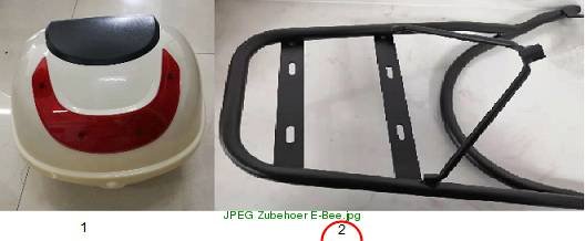 E-Bee luggage rack