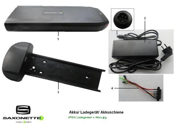 Akkuschiene DeLuxeCity
