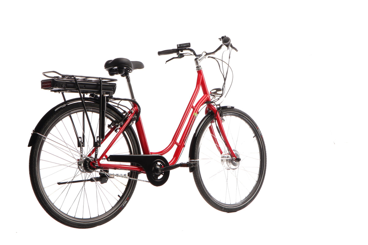 SAXONETTE Fashion Plus 2.0 U28x45 7G Hub Gear RT SG 11.6Ah VM glossy ruby red (B-stock)