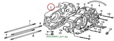 Crankcase, RH