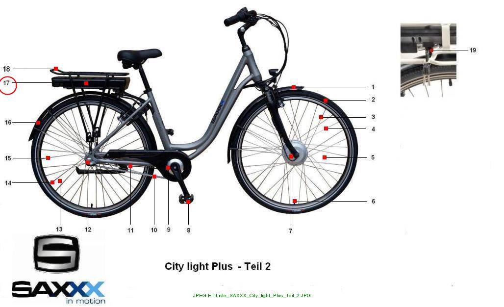 Batteriekasten City light Plus