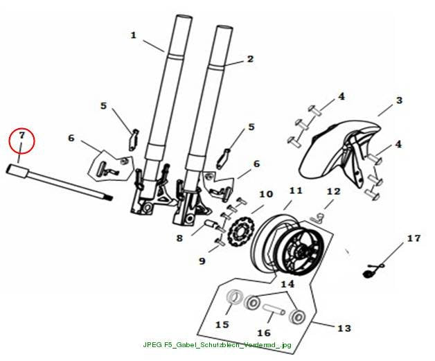 Front axle