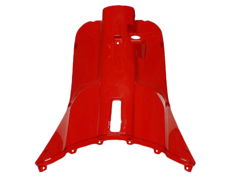 Leg protection red at the top