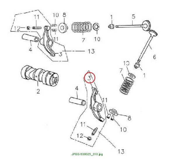 ARM VAVLE ROCKER
