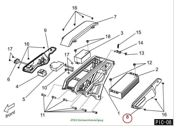 COVER LEFT SUBFRAME
