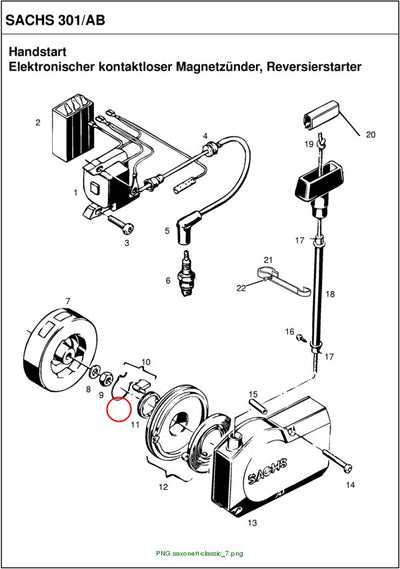 SECHSKANTMUTTER M8X1 LINKS DIN934-8 VERZ