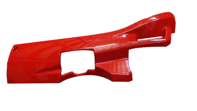 Left side panel footboard red