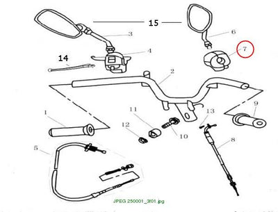 Switch,Handle Assy(Right)