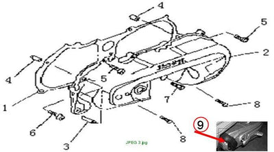black ventilation cover