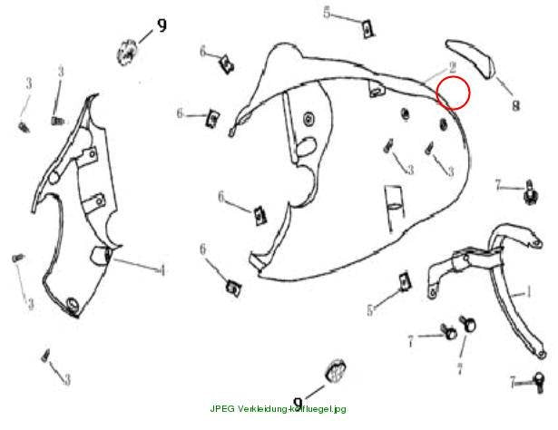 Front Inner Fender A(silver)