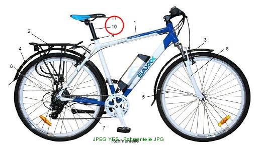 Blue saddle for Yes