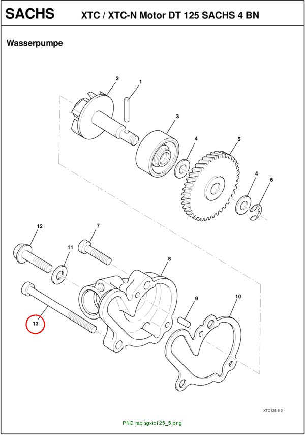 CYLINDER HEAD BOLT M6X60
