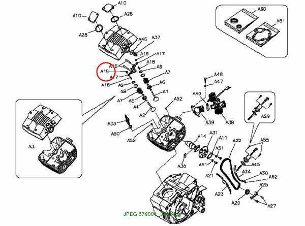 Adjusting nut M5x0.5