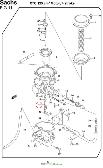 HOLDER, JET