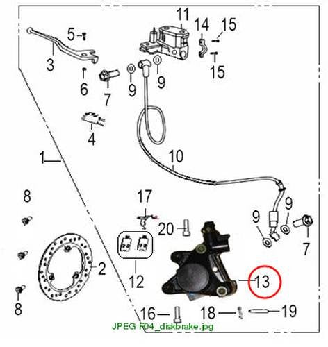 CALIPER ASSY. (YELLOW)