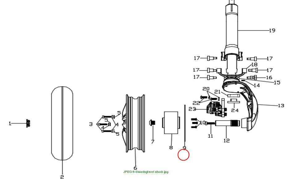 Bremsscheibe vorne E1R 220 Ø x 3,5