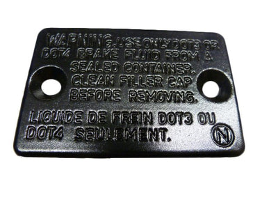 Brake fluid reservoir cap