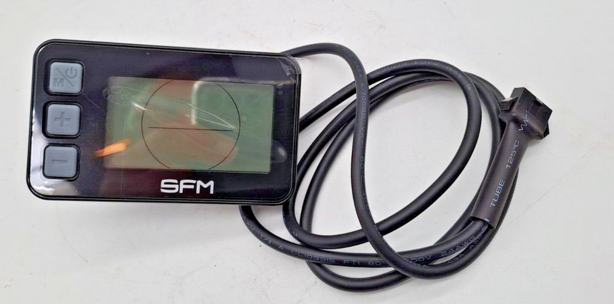 Display with 95 cm cable with 5-pin flat connector Classic Plus 2.0
